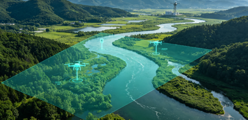 西充县GEO 全域空间监测筑牢生态屏障，空间技术支撑环境治理与灾害防御